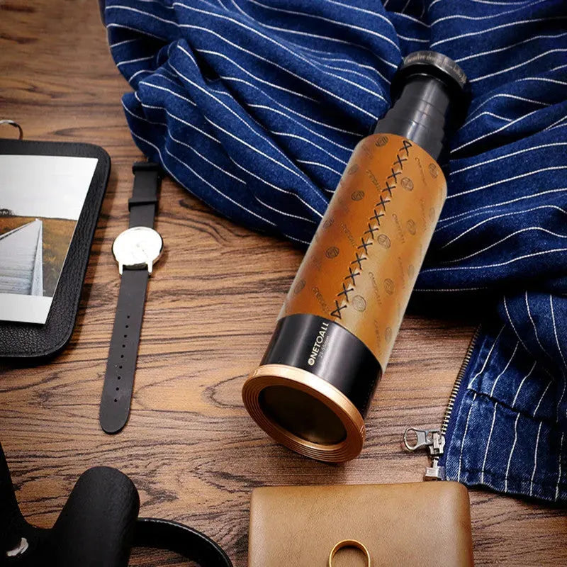 High Glass Telescope Water Bottle Plastic Glass Cup - Bellarte Enchanté High Glass Telescope Water Bottle Plastic Glass Cup