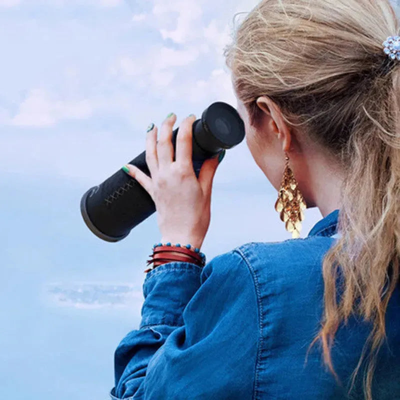 High Glass Telescope Water Bottle Plastic Glass Cup - Bellarte Enchanté High Glass Telescope Water Bottle Plastic Glass Cup