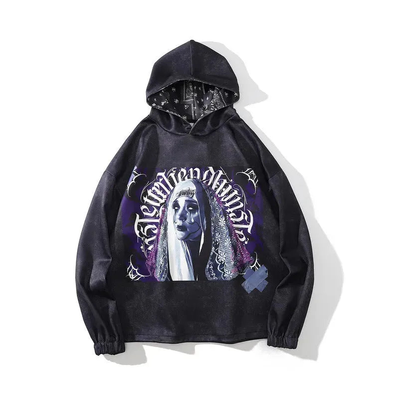 High Street Jesus Hoodie - Bellarte Enchanté High Street Jesus Hoodie