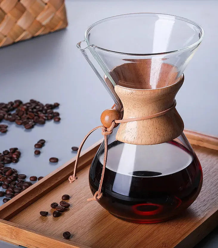 High temperature glass hand coffee pot sharing pot - Bellarte Enchanté High temperature glass hand coffee pot sharing pot