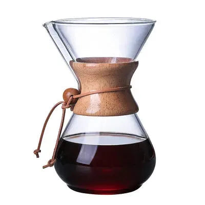 High temperature glass hand coffee pot sharing pot - Bellarte Enchanté High temperature glass hand coffee pot sharing pot