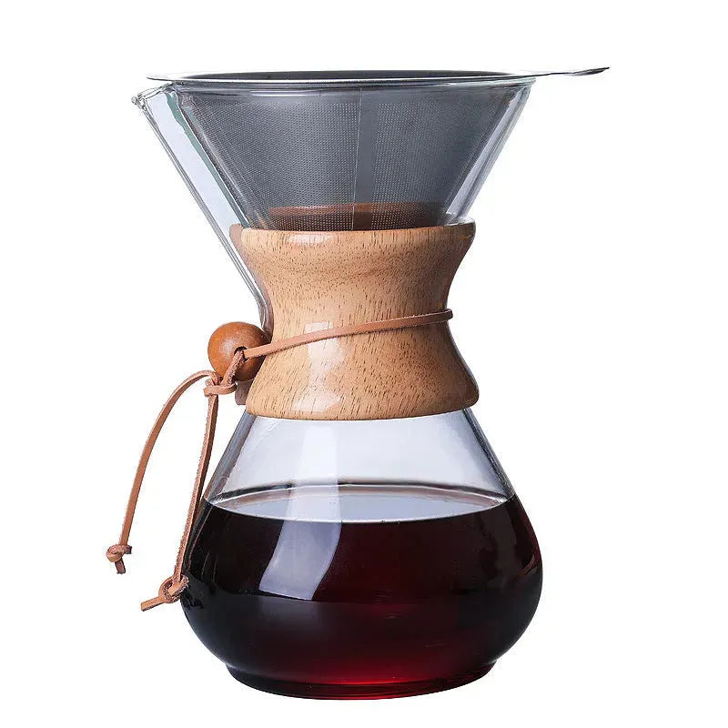 High temperature glass hand coffee pot sharing pot - Bellarte Enchanté High temperature glass hand coffee pot sharing pot