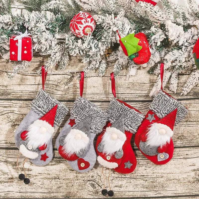 Home Christmas Stockings Decorations Pendant - Bellarte Enchanté Home Christmas Stockings Decorations Pendant