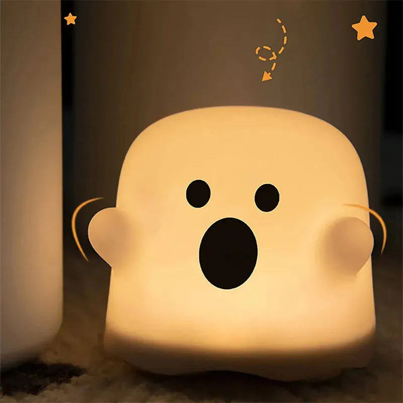 Home Decor Silicone Night Light Bedside Table Lamp LED - Bellarte Enchanté Home Decor Silicone Night Light Bedside Table Lamp LED