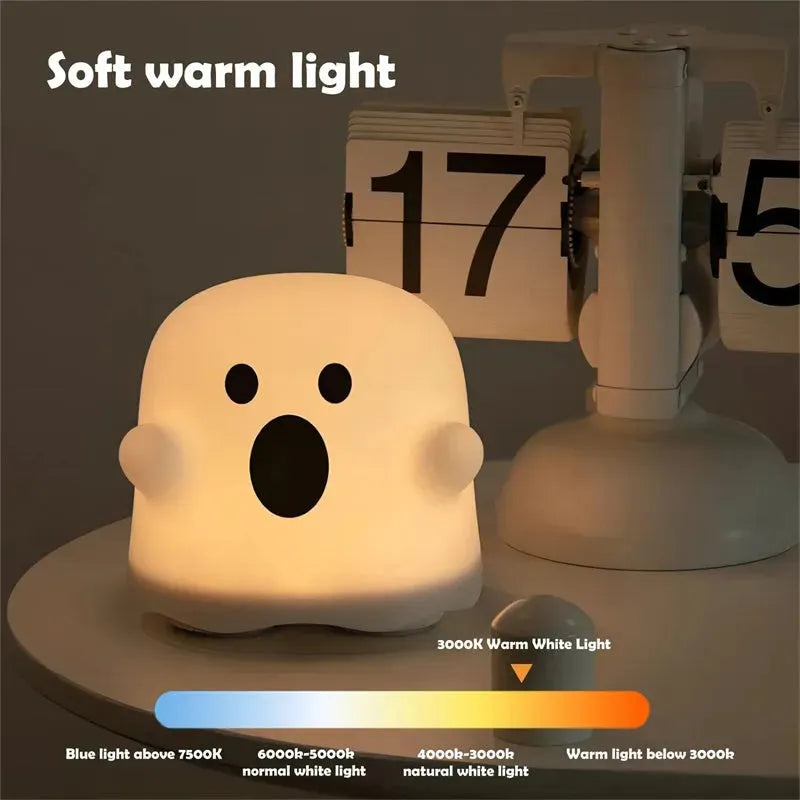 Home Decor Silicone Night Light Bedside Table Lamp LED - Bellarte Enchanté Home Decor Silicone Night Light Bedside Table Lamp LED