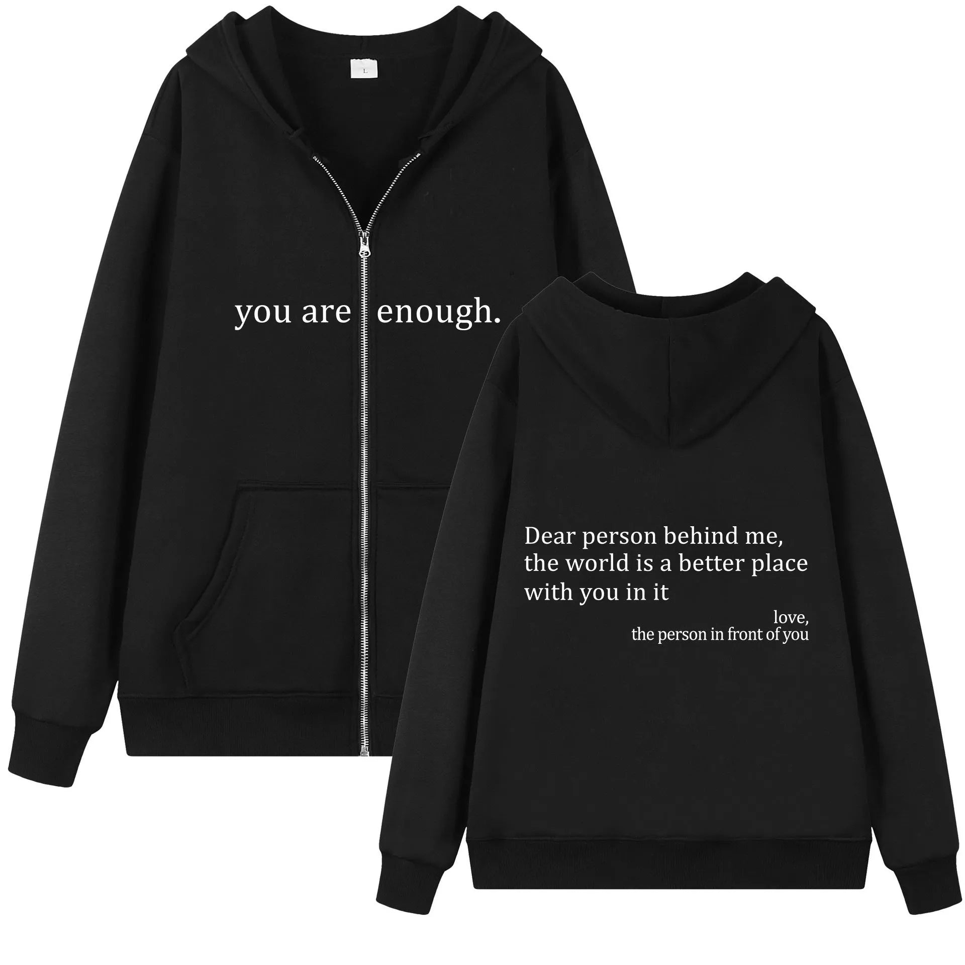 Hoodies Plus Size Sweatshirt Casual Drawstring Zipper Clothes - Bellarte Enchanté Hoodies Plus Size Sweatshirt Casual Drawstring Zipper Clothes