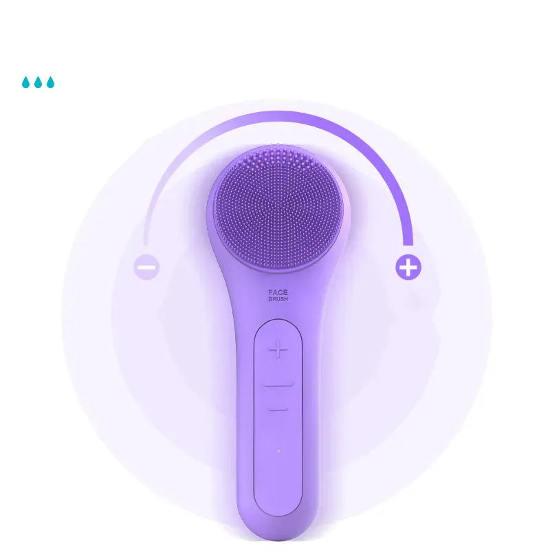 Hot compress silicone cleansing instrument - Bellarte Enchanté Hot compress silicone cleansing instrument