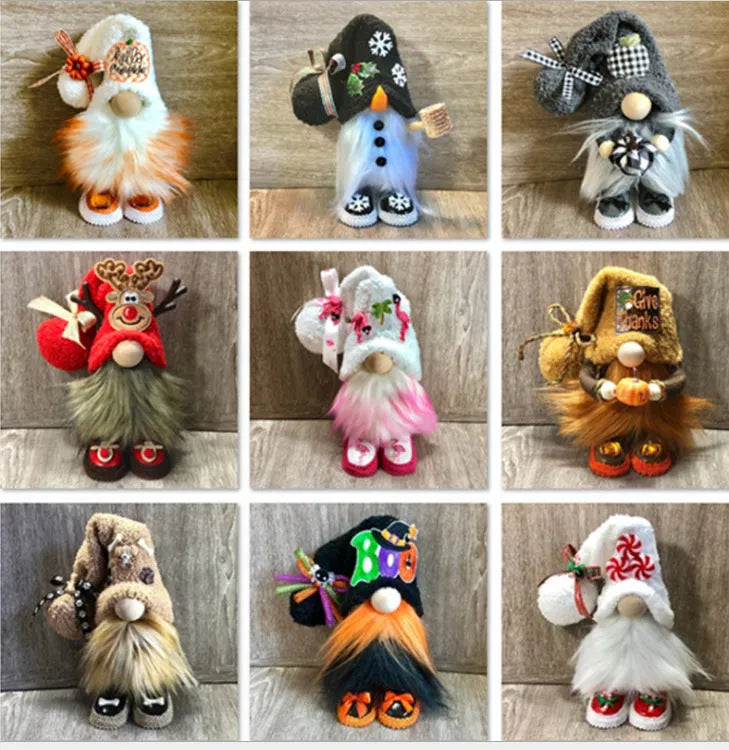 Hot Selling Faceless Standing Doll Pumpkin Christmas - Bellarte Enchanté Hot Selling Faceless Standing Doll Pumpkin Christmas