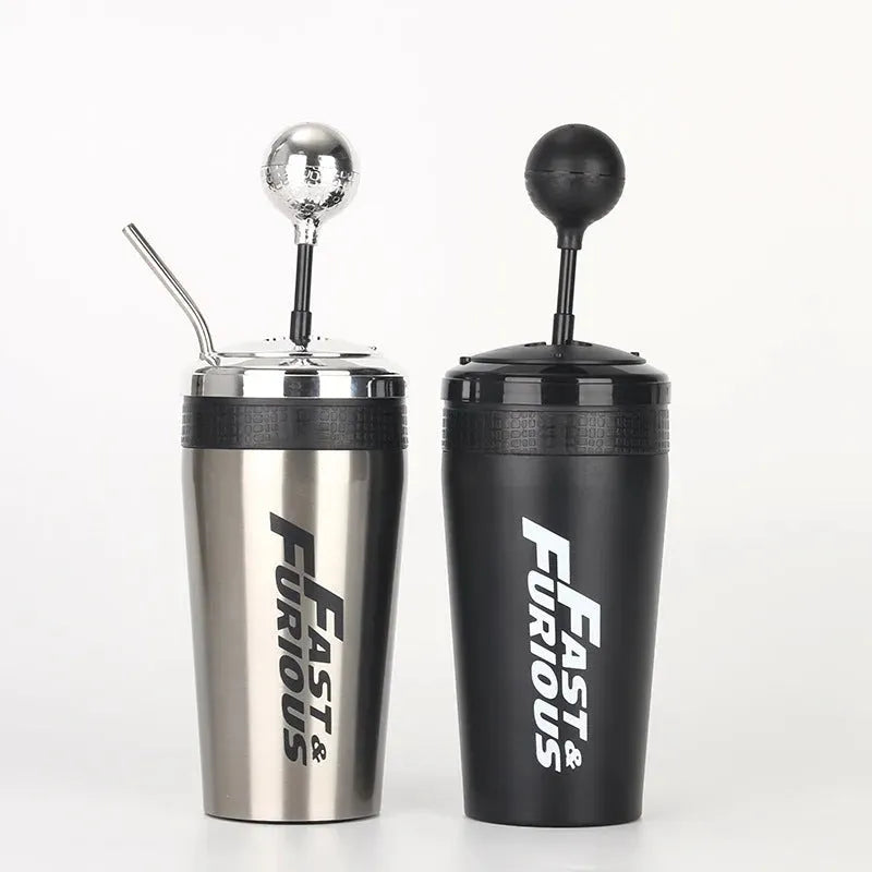Household Fashion Double-layer Large Capacity Stainless Steel Vacuum Cup - Bellarte Enchanté Household Fashion Double-layer Large Capacity Stainless Steel Vacuum Cup