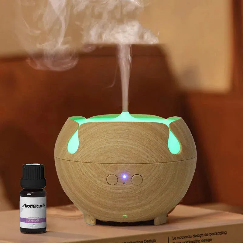 Household Heavy Fog Volume Mute Wood Grain Humidifier - Bellarte Enchanté Household Heavy Fog Volume Mute Wood Grain Humidifier