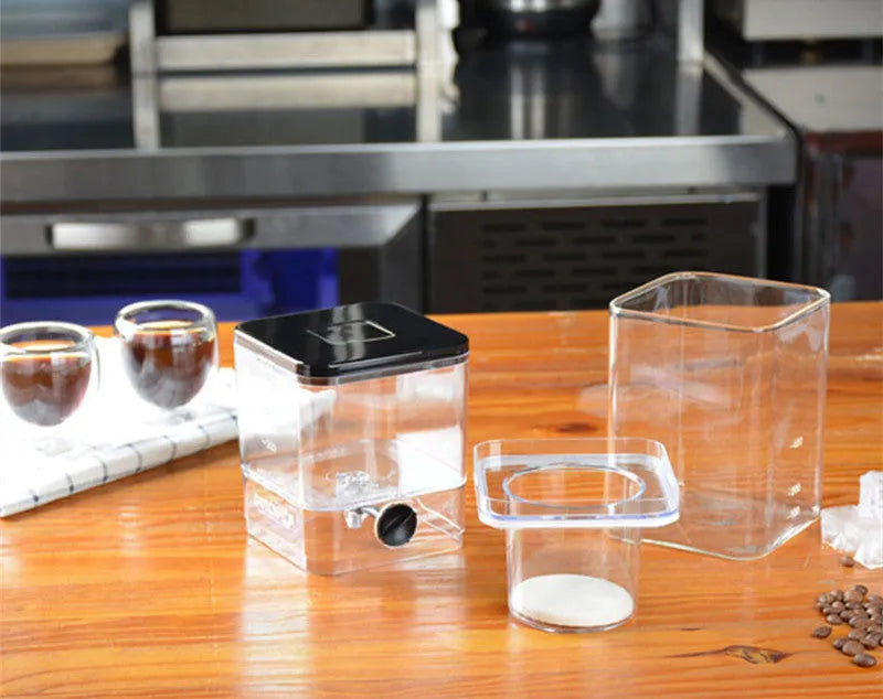 Household Iced Coffee Pot Glass Ice Coffee Machine - Bellarte Enchanté Household Iced Coffee Pot Glass Ice Coffee Machine