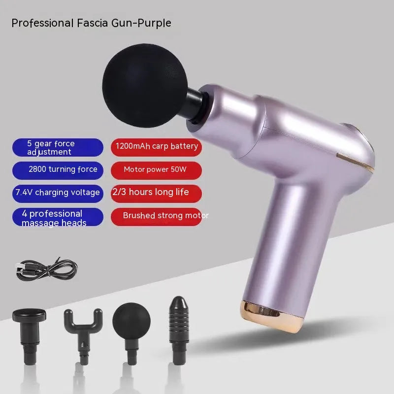 Household Mini USB Massage Massage Gun - Bellarte Enchanté Household Mini USB Massage Massage Gun