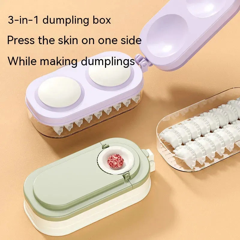 Household Multi-functional Three-in-one Dumpling Making Mold Kitchen Gadgets - Bellarte Enchanté Household Multi-functional Three-in-one Dumpling Making Mold Kitchen Gadgets