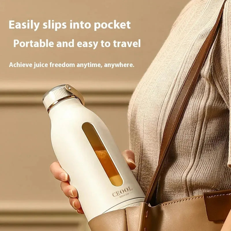 Household Small Rechargeable Portable Juicer Electric Mixer - Bellarte Enchanté Household Small Rechargeable Portable Juicer Electric Mixer
