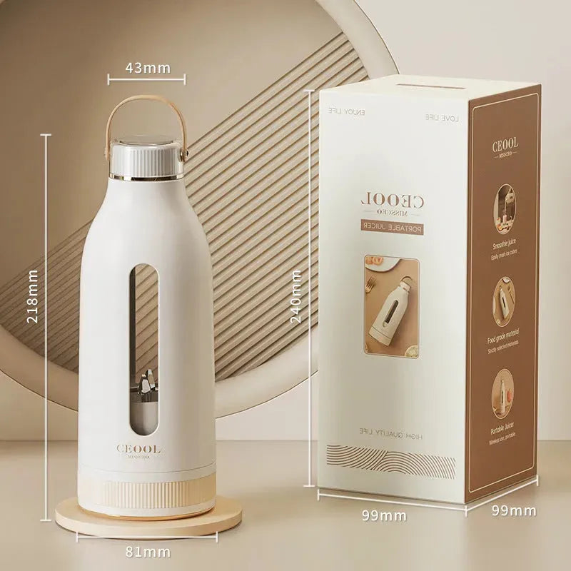 Household Small Rechargeable Portable Juicer Electric Mixer - Bellarte Enchanté Household Small Rechargeable Portable Juicer Electric Mixer