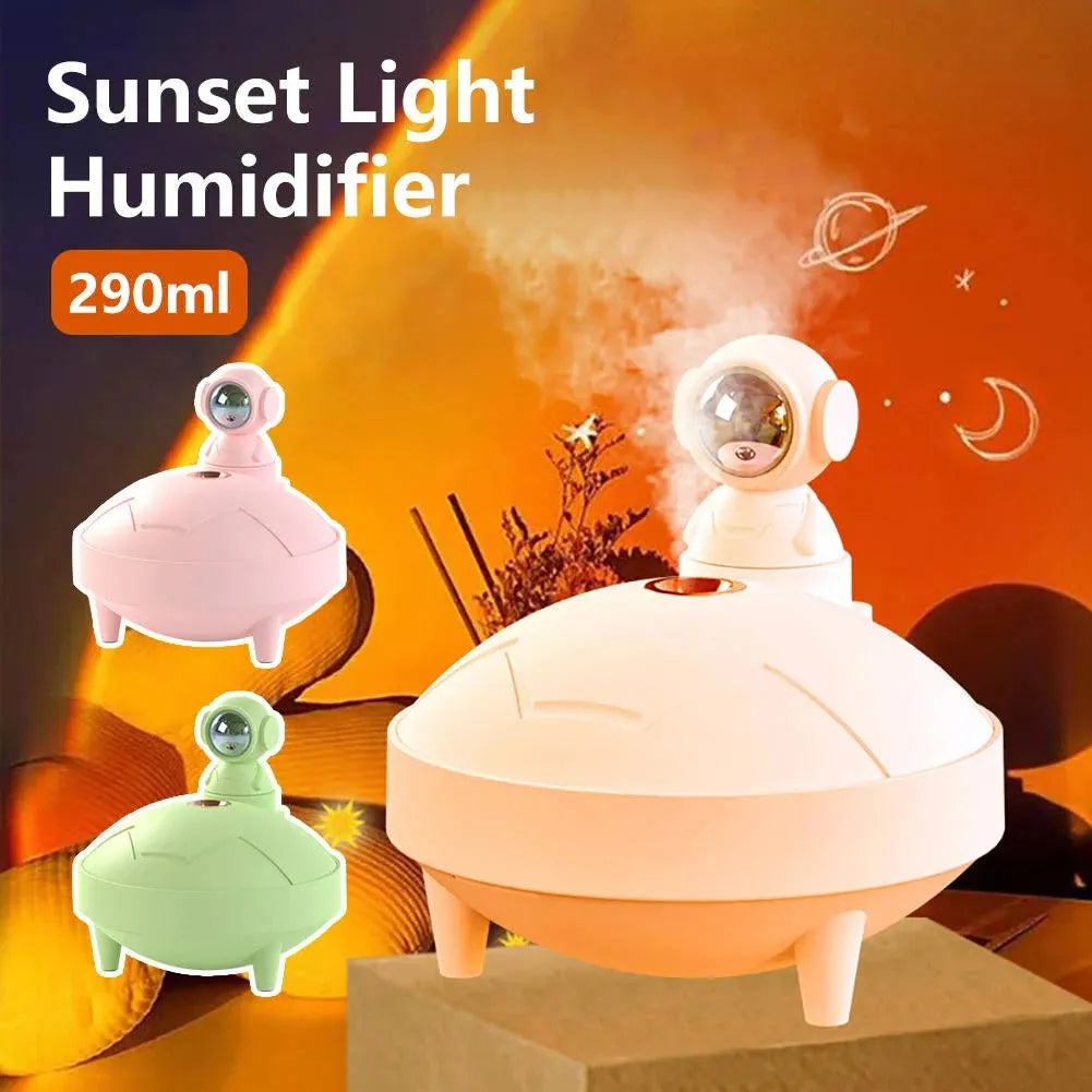 Humidifier Spraying Light USB Charging Projector - Bellarte Enchanté Humidifier Spraying Light USB Charging Projector