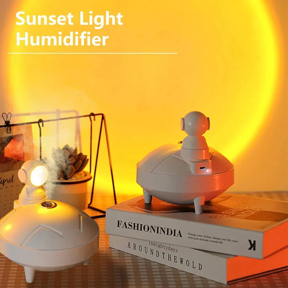 Humidifier Spraying Light USB Charging Projector - Bellarte Enchanté Humidifier Spraying Light USB Charging Projector