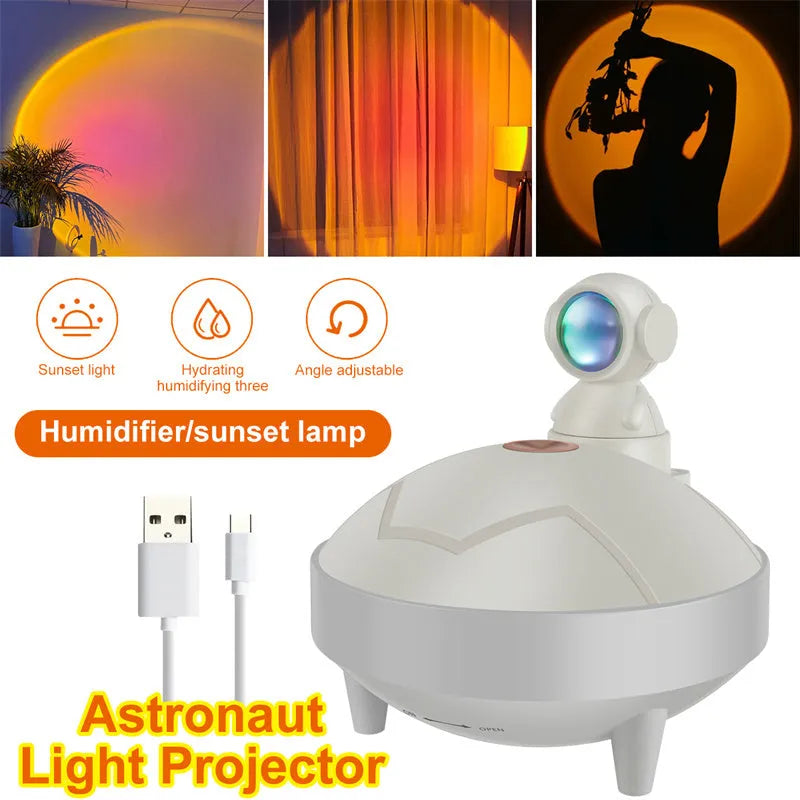 Humidifier Spraying Light USB Charging Projector - Bellarte Enchanté Humidifier Spraying Light USB Charging Projector