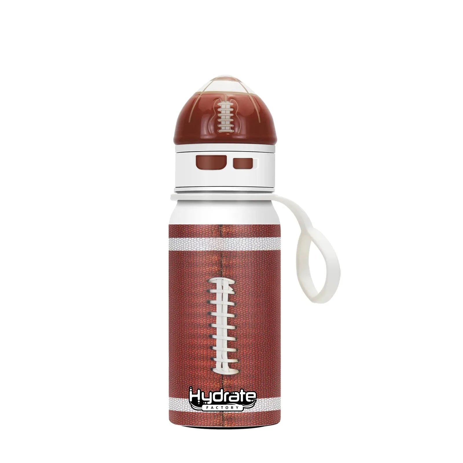 Hydrate Factory Soccer Water Bottle With Straw And Strap For Soccer Lovers - Bellarte Enchanté Hydrate Factory Soccer Water Bottle With Straw And Strap For Soccer Lovers