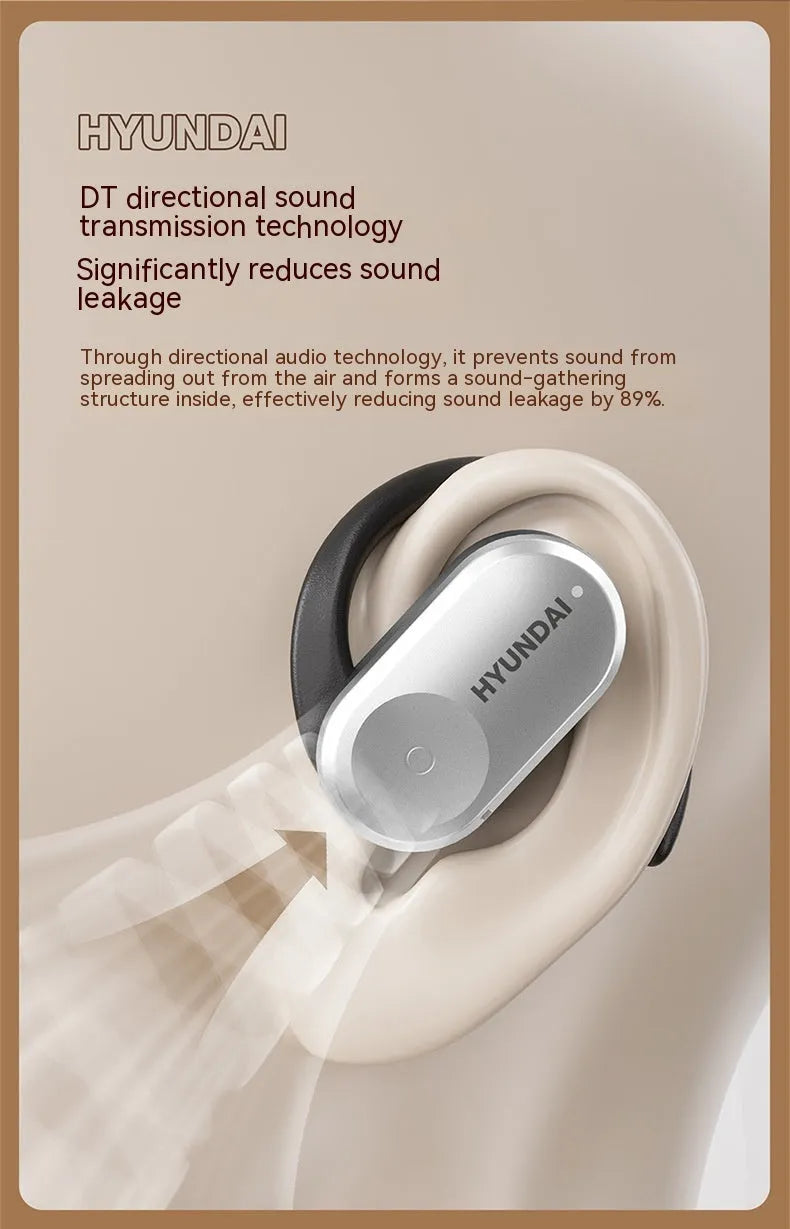 Hyundai Ear Hook Wireless Bluetooth Headset - Bellarte Enchanté Hyundai Ear Hook Wireless Bluetooth Headset