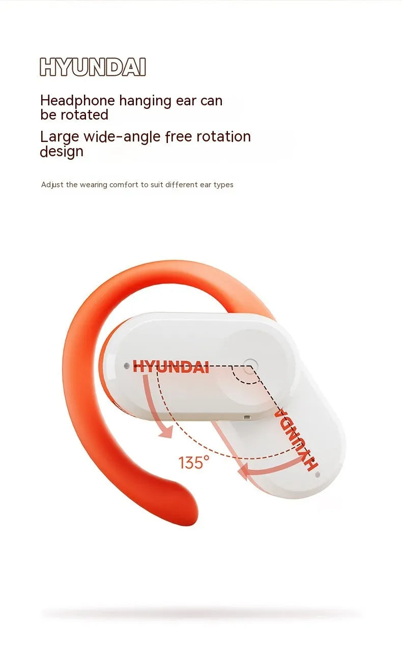 Hyundai Ear Hook Wireless Bluetooth Headset - Bellarte Enchanté Hyundai Ear Hook Wireless Bluetooth Headset