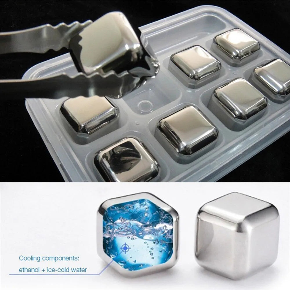 Ice Cubes Set Herbruikbare Chilling Stones - Bellarte Enchanté Ice Cubes Set Herbruikbare Chilling Stones