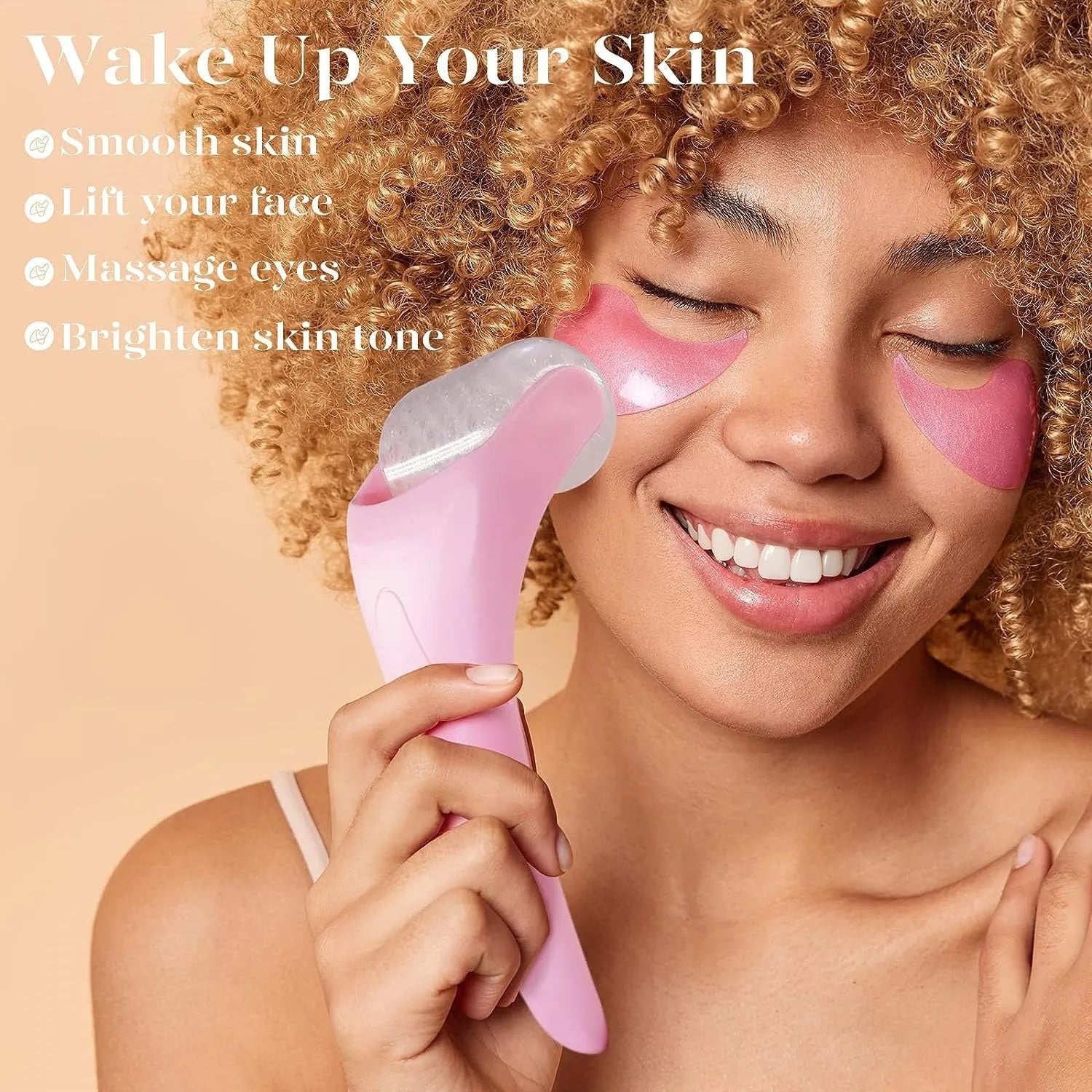 Ice Roller Massager Facial Ice Head Roller - Bellarte Enchanté Ice Roller Massager Facial Ice Head Roller