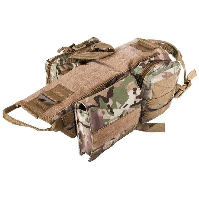 Ihrtrade Tactical Dog Harness Molle System Vest Adjustable Military - Bellarte Enchanté Ihrtrade Tactical Dog Harness Molle System Vest Adjustable Military