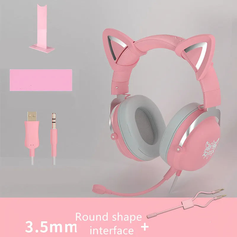 "Immerse Yourself in Gaming with our Cute Girls Wired Computer Headset Enhance Your Gaming Experience!" - Bellarte Enchanté "Immerse Yourself in Gaming with our Cute Girls Wired Computer Headset Enhance Your Gaming Experience!"