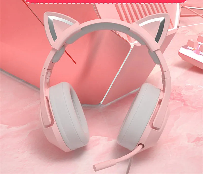 "Immerse Yourself in Gaming with our Cute Girls Wired Computer Headset Enhance Your Gaming Experience!" - Bellarte Enchanté "Immerse Yourself in Gaming with our Cute Girls Wired Computer Headset Enhance Your Gaming Experience!"