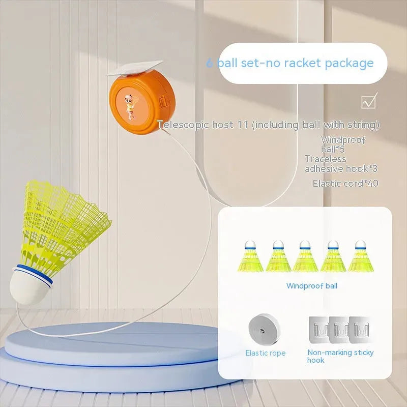 Indoor Badminton Trainer Children Practice - Bellarte Enchanté Indoor Badminton Trainer Children Practice