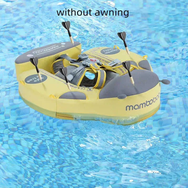 Infant And Toddler Swimming Ring Sunscreen And Sunshade - Bellarte Enchanté Infant And Toddler Swimming Ring Sunscreen And Sunshade