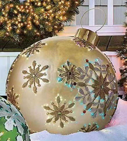 Inflatable Decoration Ball Courtyard Balloon Atmosphere With Lights Christmas Decorating Ball - Bellarte Enchanté Inflatable Decoration Ball Courtyard Balloon Atmosphere With Lights Christmas Decorating Ball