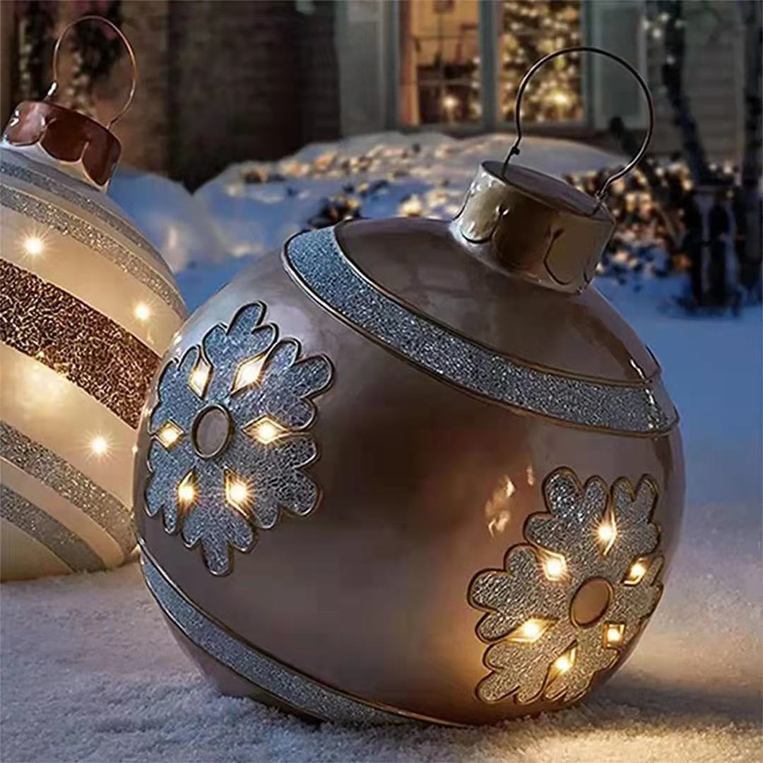 Inflatable Decoration Ball Courtyard Balloon Atmosphere With Lights Christmas Decorating Ball - Bellarte Enchanté Inflatable Decoration Ball Courtyard Balloon Atmosphere With Lights Christmas Decorating Ball