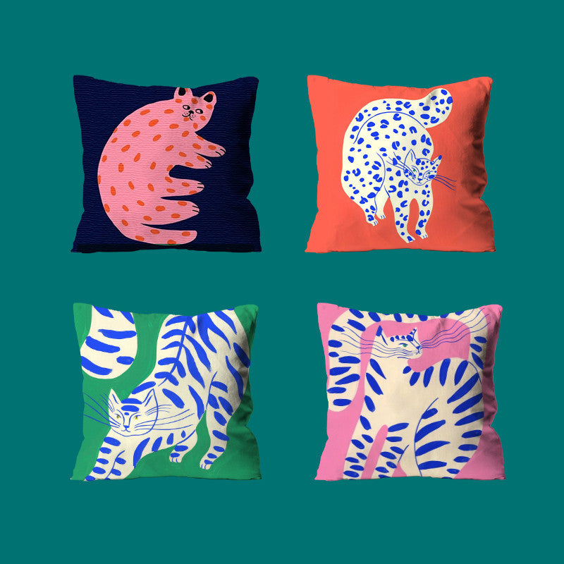 Ins Style Sofa Cat Pillow Modern Simple Cushion - Bellarte Enchanté Ins Style Sofa Cat Pillow Modern Simple Cushion