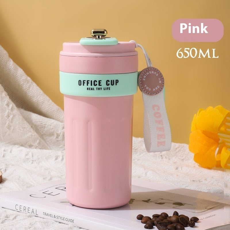 Intelligent Temperature Display Coffee Cup 316 Stainless Steel - Bellarte Enchanté Intelligent Temperature Display Coffee Cup 316 Stainless Steel