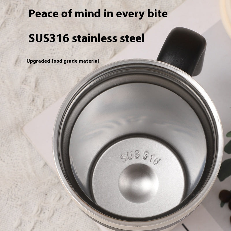 Intelligent Temperature Display Coffee Cup 316 Stainless Steel - Bellarte Enchanté Intelligent Temperature Display Coffee Cup 316 Stainless Steel