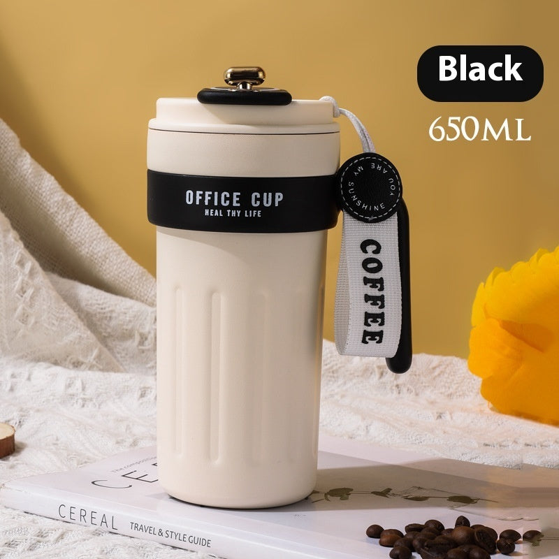 Intelligent Temperature Display Coffee Cup 316 Stainless Steel - Bellarte Enchanté Intelligent Temperature Display Coffee Cup 316 Stainless Steel