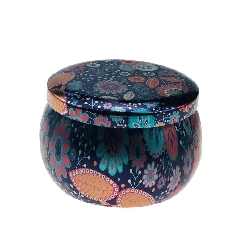 Iron Sealed Aromatherapy Candle Jar Empty Candy Tea Packaging Box - Bellarte Enchanté Iron Sealed Aromatherapy Candle Jar Empty Candy Tea Packaging Box