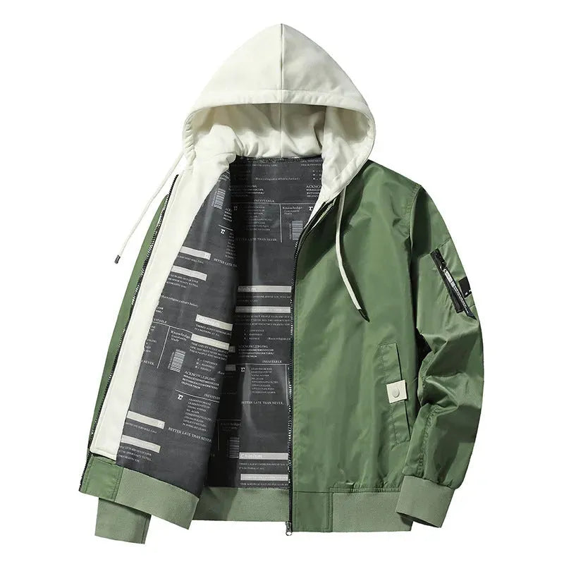 Jacket Men's AnorakFlight Jacket Youth Baseball Uniform - Bellarte Enchanté Jacket Men's AnorakFlight Jacket Youth Baseball Uniform