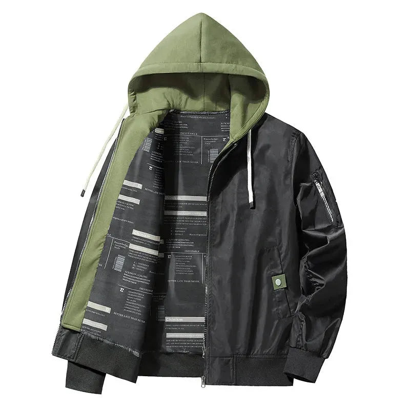 Jacket Men's AnorakFlight Jacket Youth Baseball Uniform - Bellarte Enchanté Jacket Men's AnorakFlight Jacket Youth Baseball Uniform