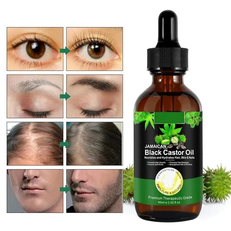 Jamaica Black Castor Oil Soothing Oil - Bellarte Enchanté Jamaica Black Castor Oil Soothing Oil