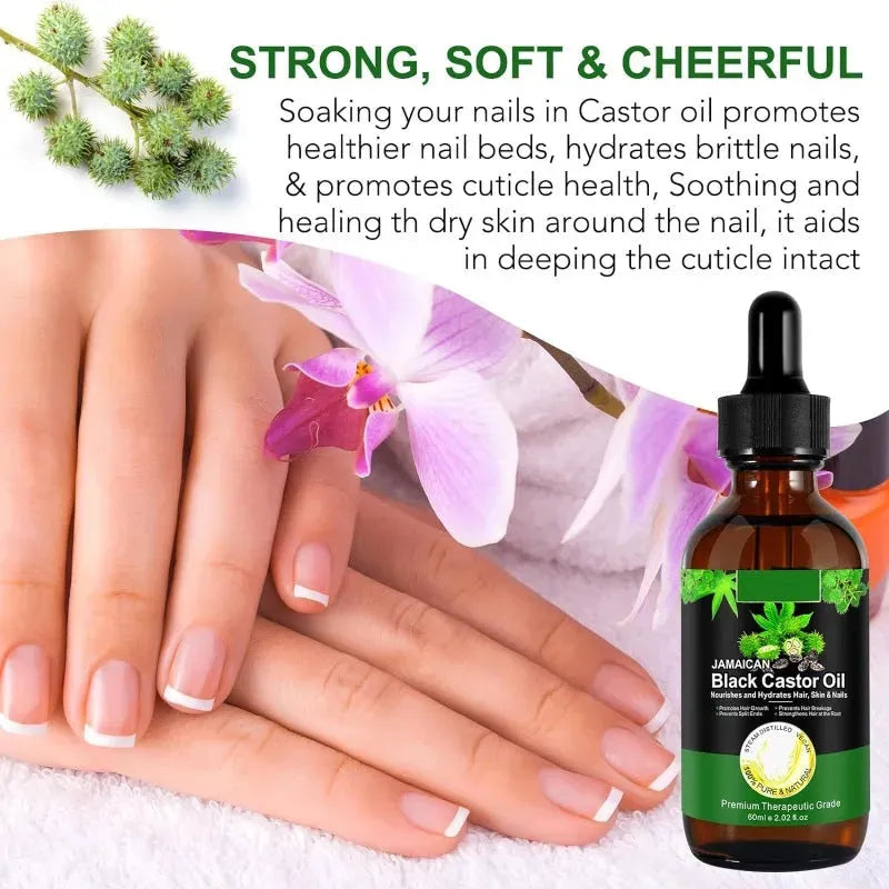 Jamaica Black Castor Oil Soothing Oil - Bellarte Enchanté Jamaica Black Castor Oil Soothing Oil