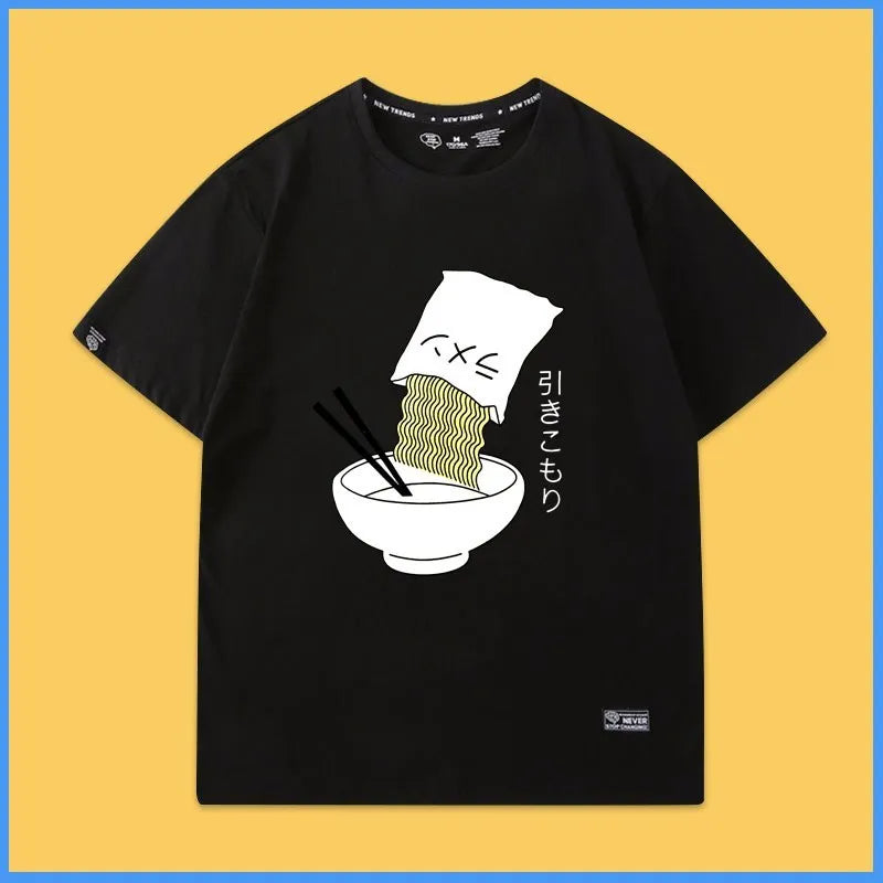 Japanese Harajuku Style Men's T Shirt - Bellarte Enchanté Japanese Harajuku Style Men's T Shirt