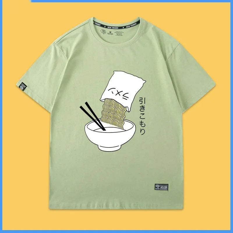 Japanese Harajuku Style Men's T Shirt - Bellarte Enchanté Japanese Harajuku Style Men's T Shirt