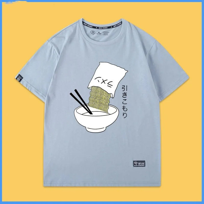 Japanese Harajuku Style Men's T Shirt - Bellarte Enchanté Japanese Harajuku Style Men's T Shirt