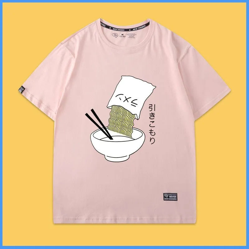 Japanese Harajuku Style Men's T Shirt - Bellarte Enchanté Japanese Harajuku Style Men's T Shirt