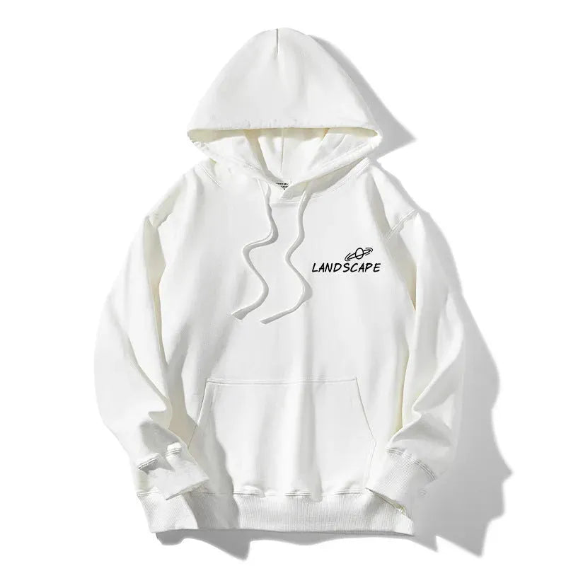 Japanese Tide Ukiyoe Star Print Hoodie Sweatshirt Men - Bellarte Enchanté Japanese Tide Ukiyoe Star Print Hoodie Sweatshirt Men