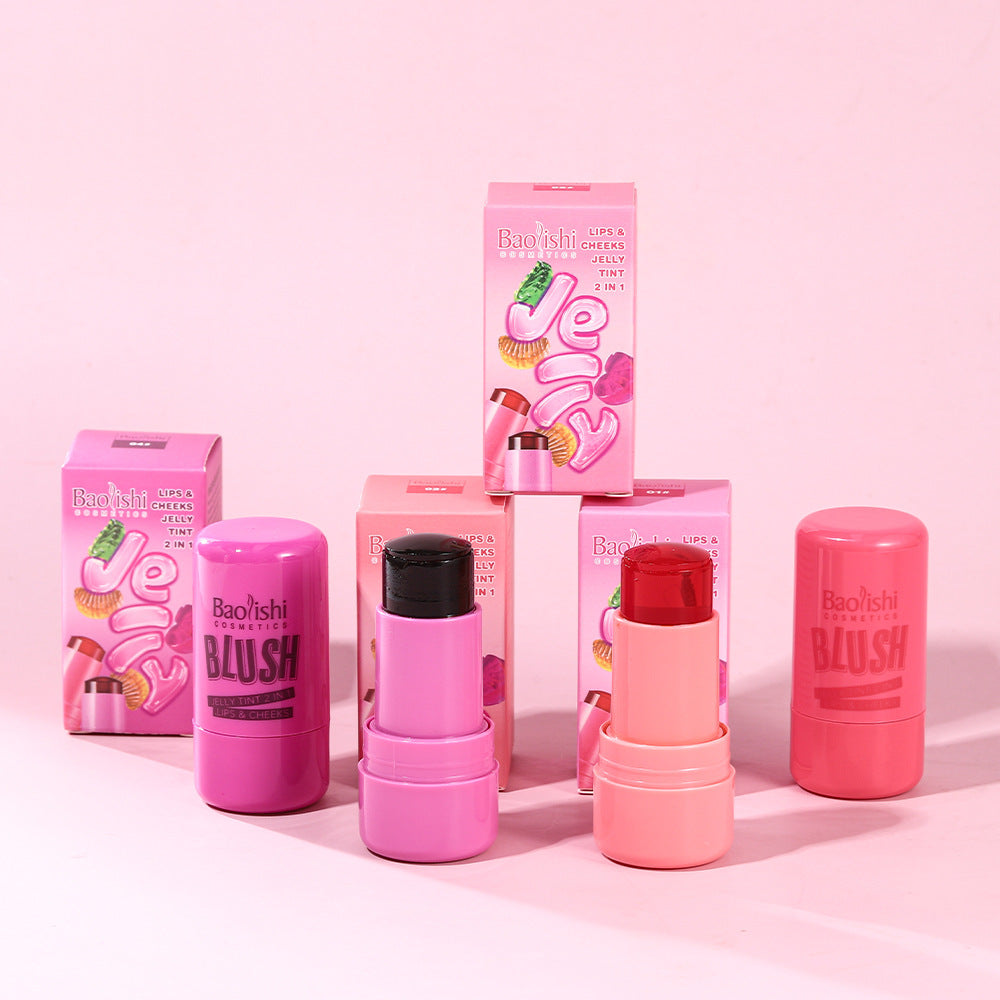 Jelly Blush Makeup Paste Shimmer Natural - Bellarte Enchanté Jelly Blush Makeup Paste Shimmer Natural