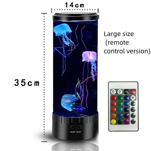 Jellyfish Lamp USB Colorful LED Color Changing Home Atmosphere Small Night Lamp - Bellarte Enchanté Jellyfish Lamp USB Colorful LED Color Changing Home Atmosphere Small Night Lamp